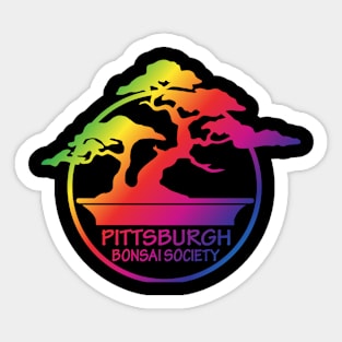 PBS Logo - Rainbow Sticker